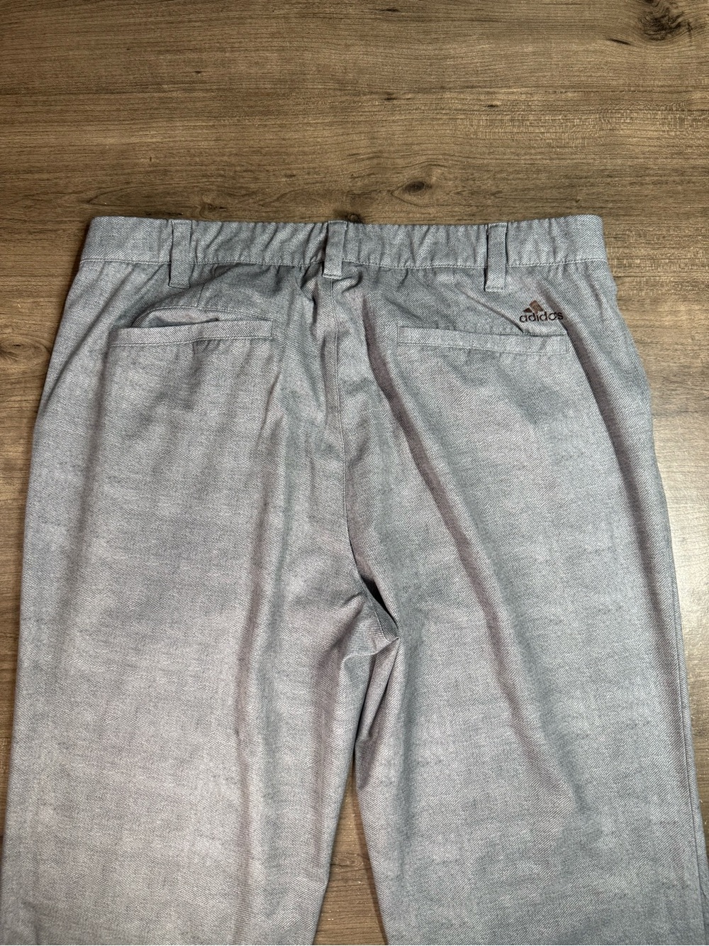 Adidas Men’s Gray Straight Leg Golf Pants Polyester Blend 32x32 - Picture 5 of 8